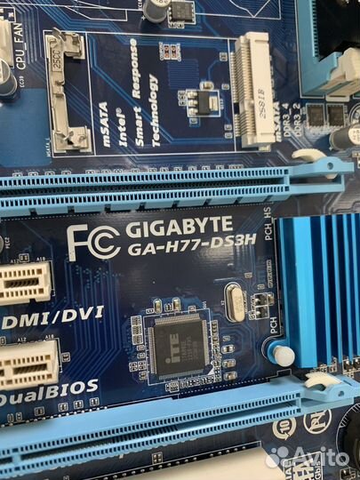 Материнская плата 1155