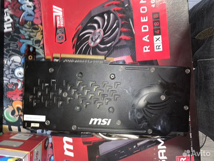 Видеокарта rx480 4gb