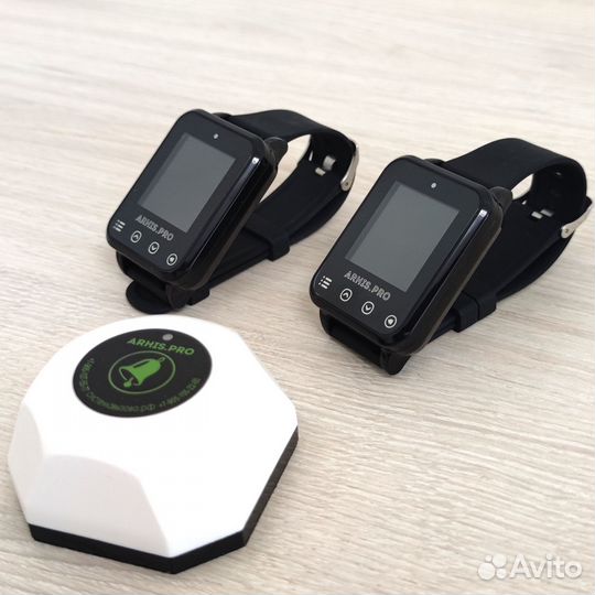 Кнопка вызова персонала, официанта: Бургер Белый