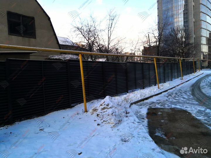 Забор жалюзи еврозабор