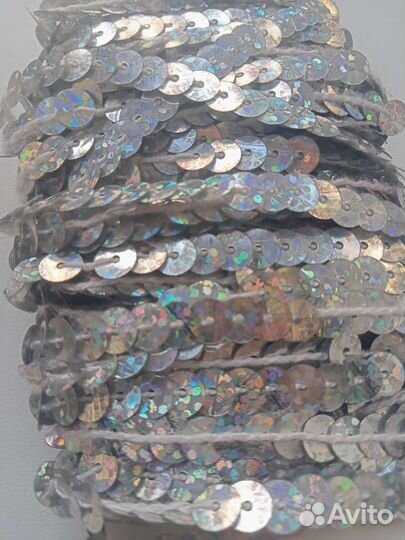 Пайетки на нити