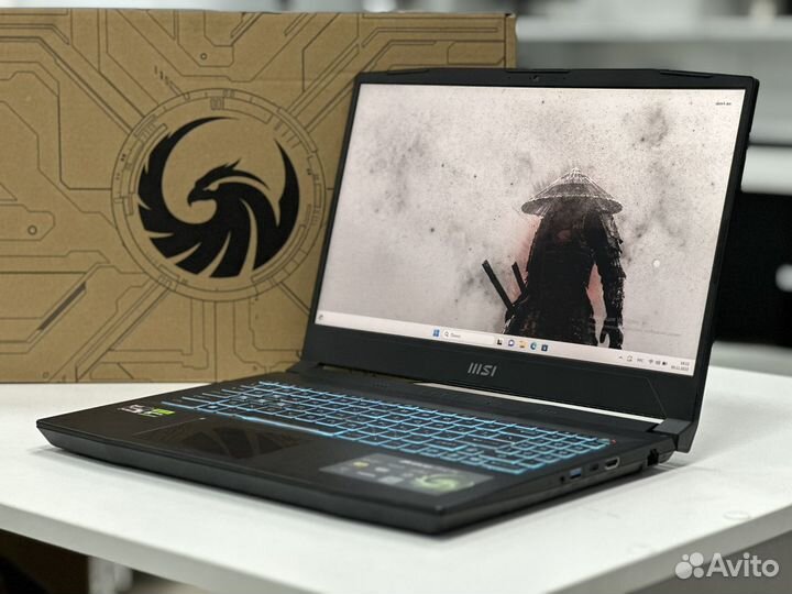 Игровой ноутбук новый MSI ryzen5-7535hs rtx4050