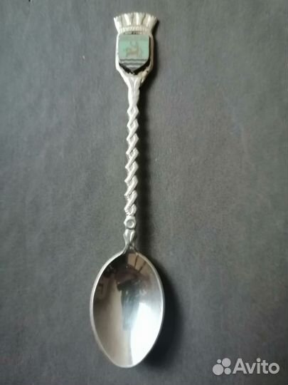 Английская посеребренная ложка