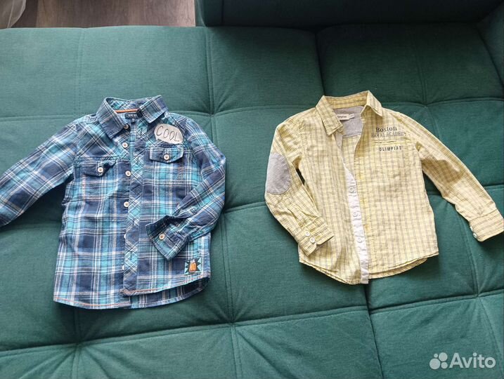 Вещи пакетом р98 (рубашки)