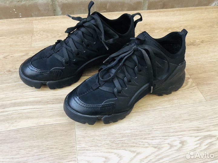 Массивные полуботинки кроссовки весна-осень