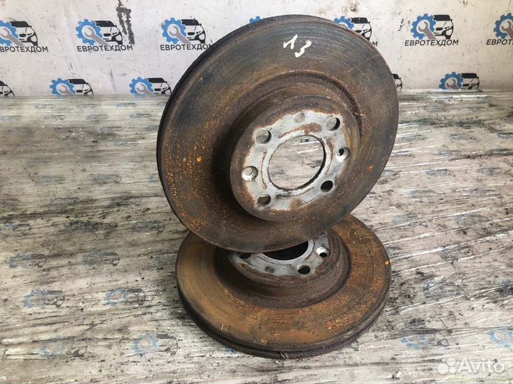 Диск тормозной передний Renault Kangoo 2004