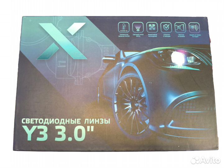 BI-Led линзы dixel Y3 5000k 12v