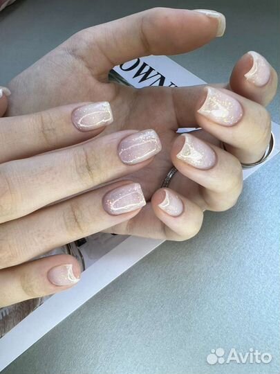 Маникюр гель лак