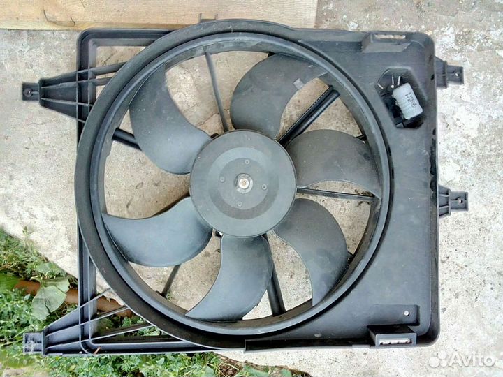 Вентилятор охлаждения бриллианс М2,ларгус