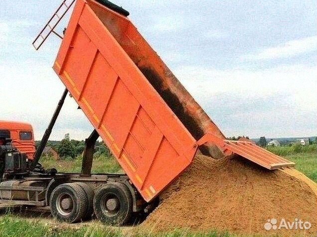 Песок карьерный мытый