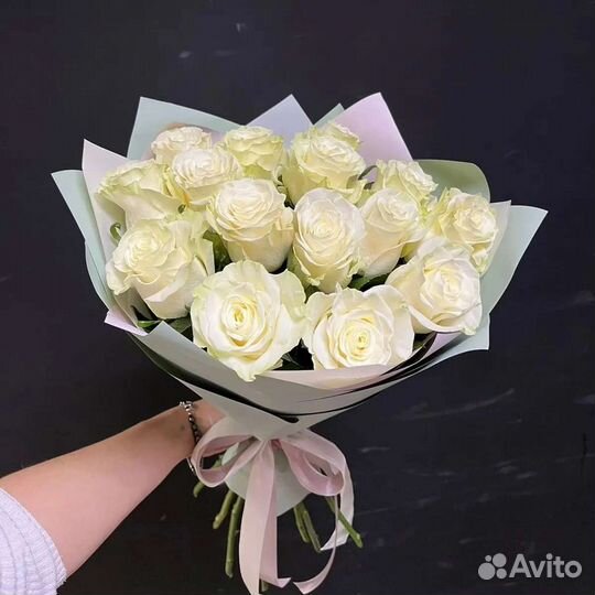 Цветы розы букет