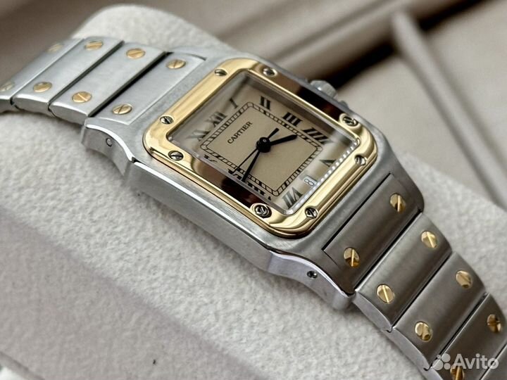 Cartier Santos Galbee Gold/Steel