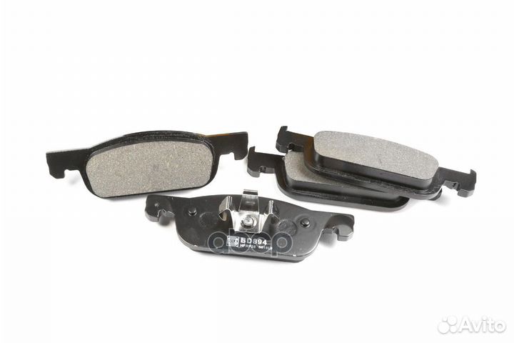 Колодки тормозные renault logan пер. BD894 hola