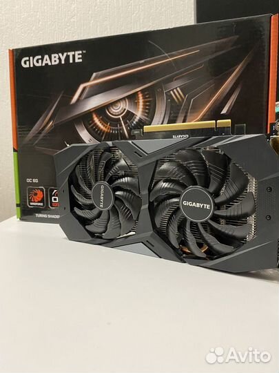 Видеокарта Gigabyte Geforce GTX 1660 OC