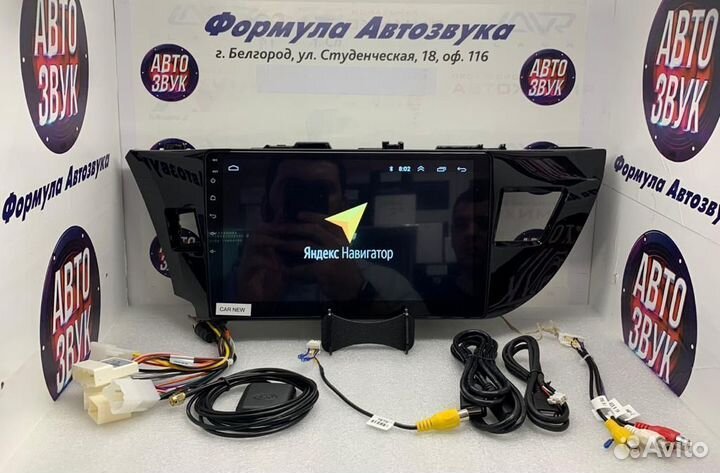 Toyota Corolla 180 магнитола на Андроид навигация