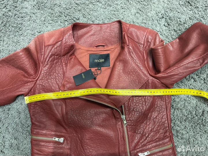 Кожаная куртка косуха женская