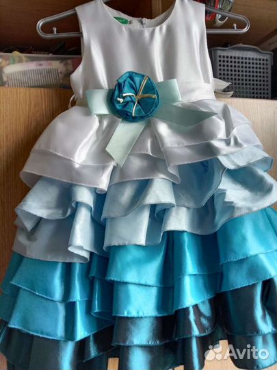 Детское нарядное платье 110-122