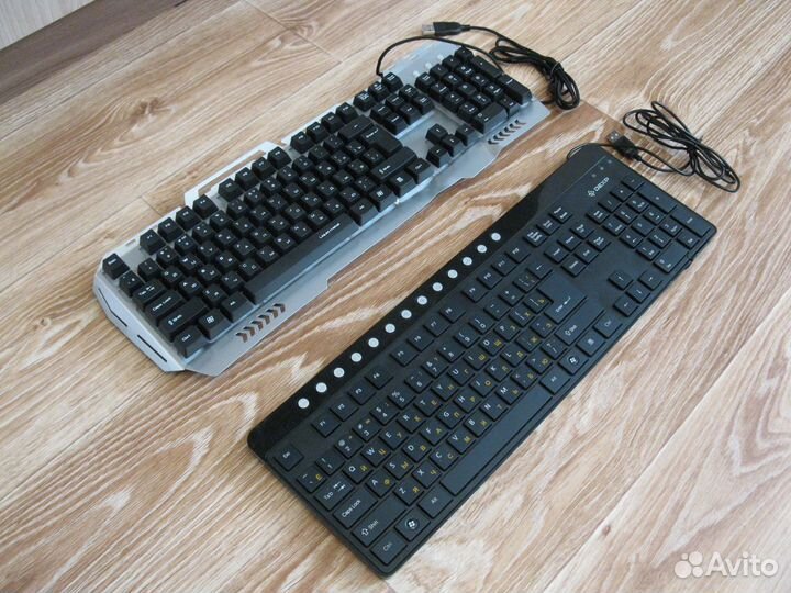 Клавиатуры проводные USB, PS/2