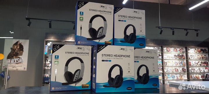 Наушники для PS4\PS5 новые