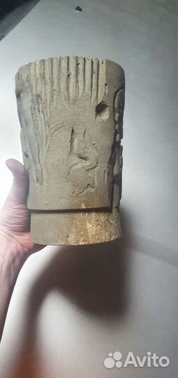 Ваза кашпо народное творчество СССР винтаж