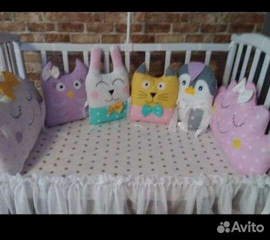 Бортики в кроватку