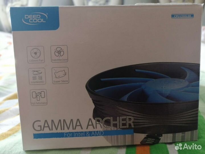 Процессор ryzen 3 1200 и кулер deepcool