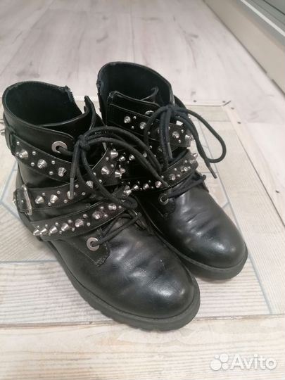 Ботинки осенние zara 34