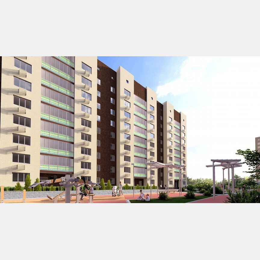 3-к. квартира, 126,1 м², 3/14 эт.