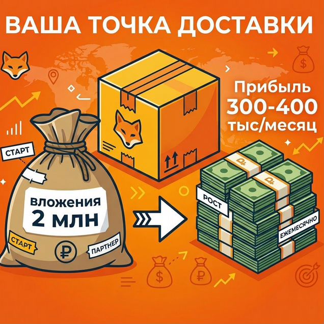 Доставка раменов, роллов и пиццы. Франшиза