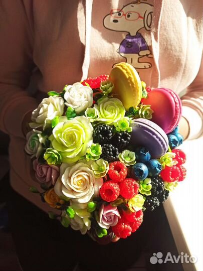 Букет из мыла ручной работы