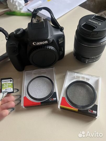 Зеркальный фотоаппарат canon eos4000d