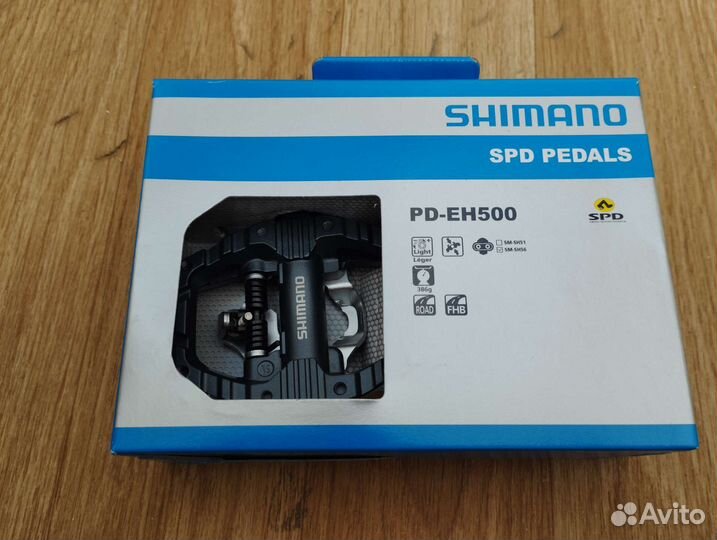 Педали контактные Shimano PD-EH500 PD-T8000 (EU)