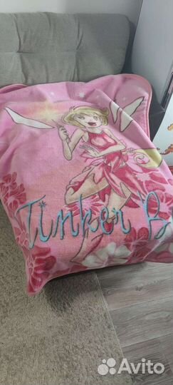 Плед детский плюшевый