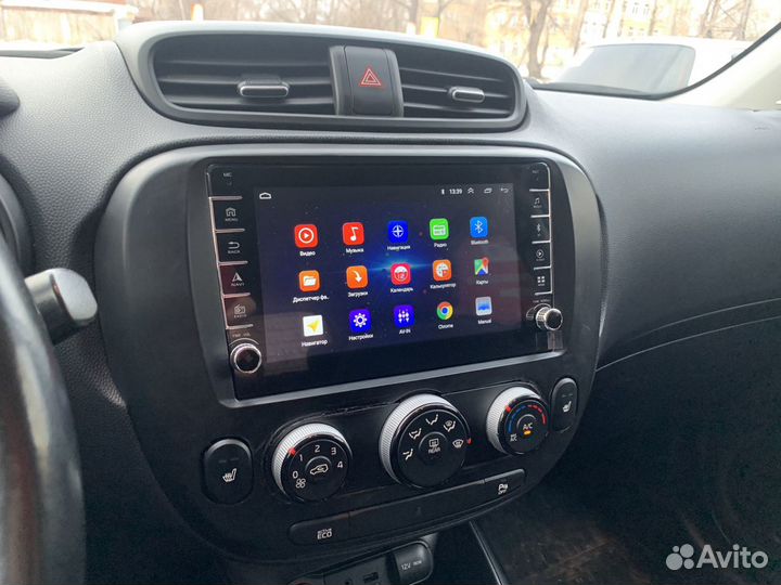 Штатная магнитола KIA Soul на андроиде