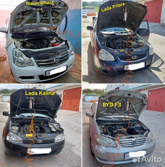 Промывка форсунок, инжектора на любом авто