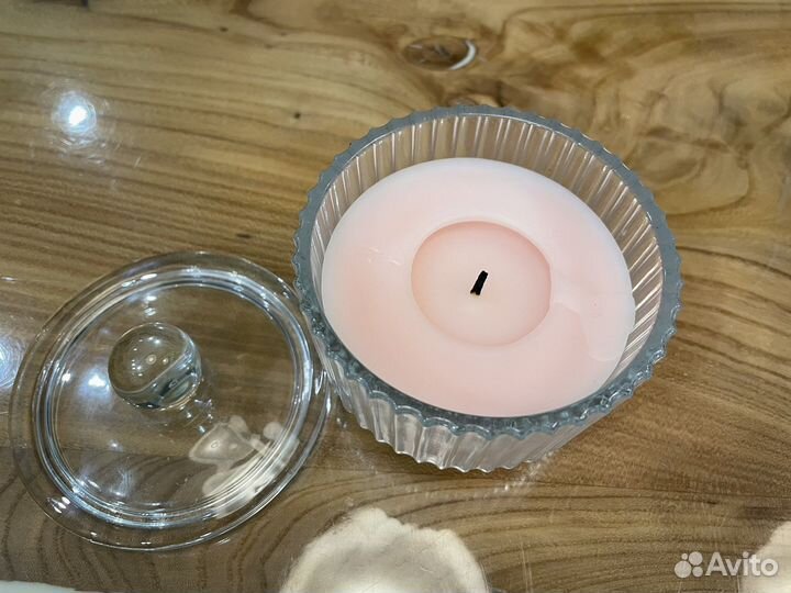 Свеча IKEA стекло