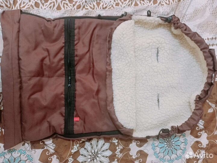 Зимний конверт в коляску