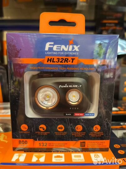 Налобный фонарь Fenix HL32R-T 800 люмен