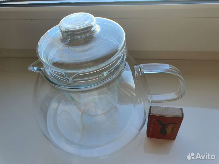 Чайник заварочный стеклянный