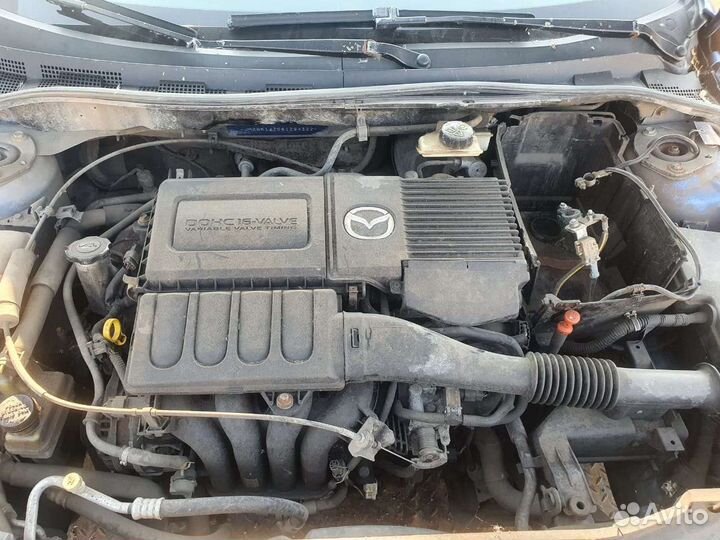 Двигатель 1.6л z6 мазда3 2008г