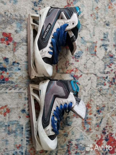 Коньки вратарские