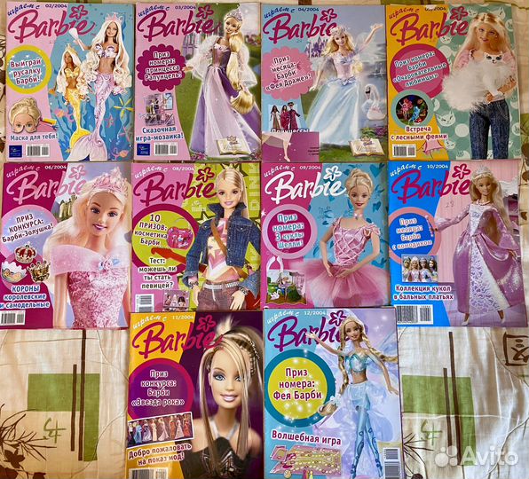 Журналы Играем с Барби/Barbie