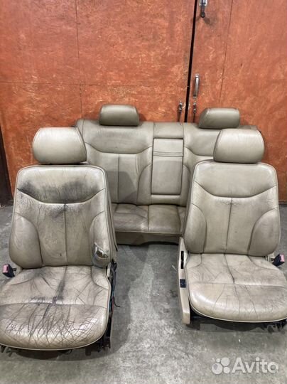 Салон на mercedes W140 коротыш