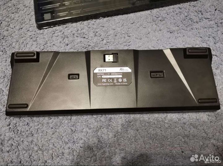 Игровая беспроводная HotSwap клавиатура RK 71