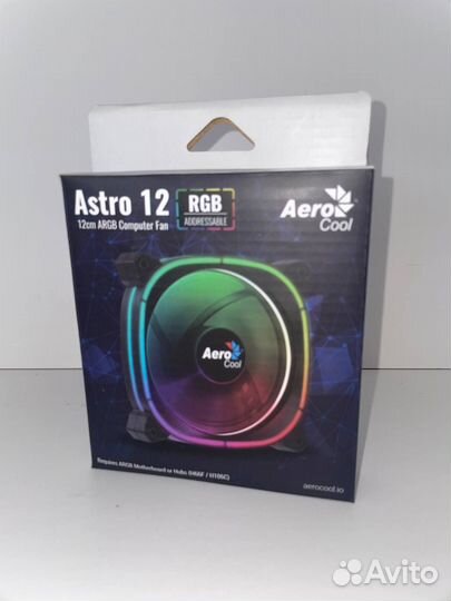 Вентилятор AeroCool Astro 12 / 120mm/ 6-pin/ argb