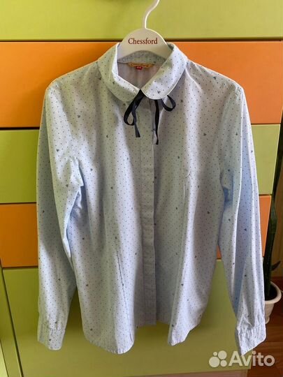 Рубашка школьная для девочки 158