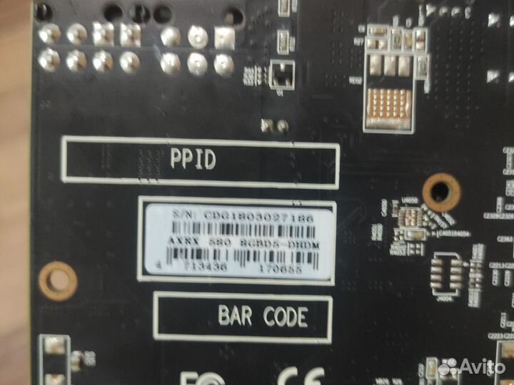 Видеокарта rx580 8gb