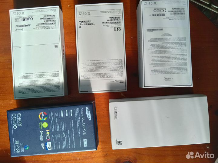Коробка от телефона iPhone, Samsung
