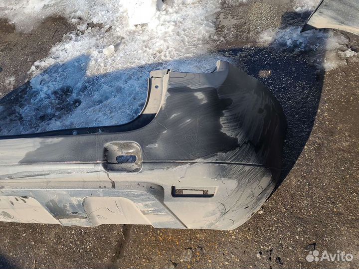 Бампер задний renault Duster неокрашенный