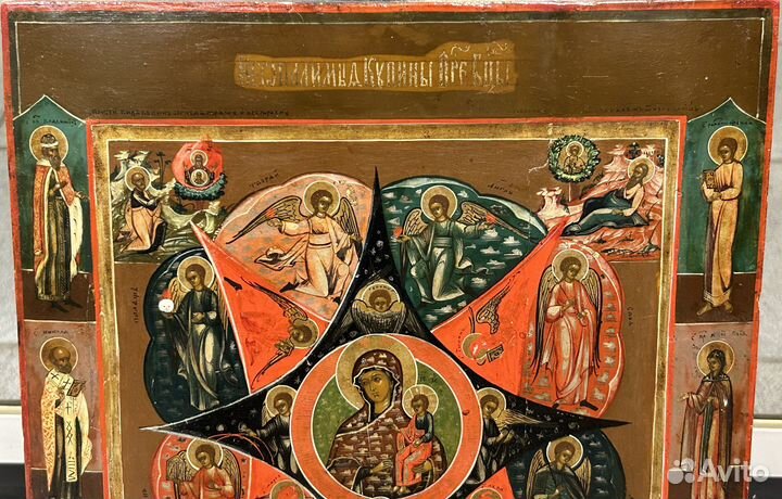 Икона Неопалимая Купина Гуслицы Ковчег